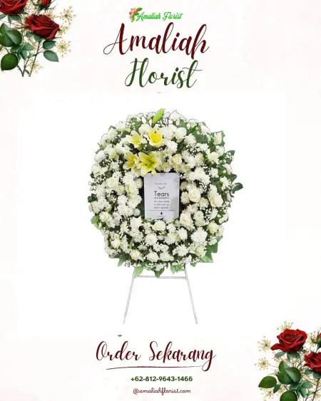 Krans Bunga Duka Suka Rami